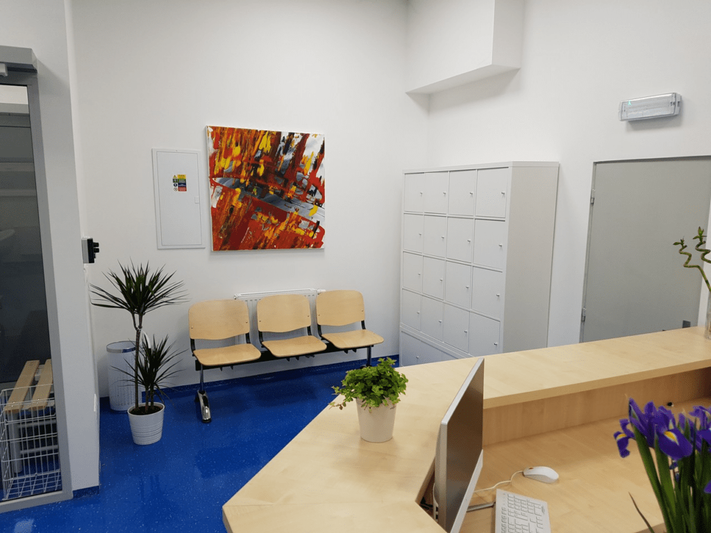 Interiér kliniky